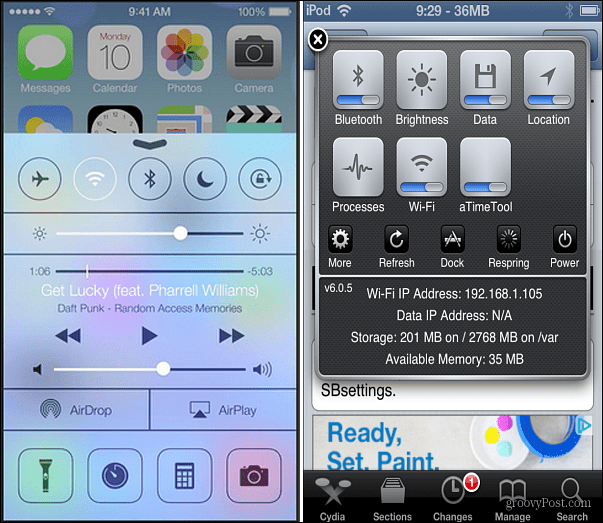 How To Get iOS 7 Features Now On iPhone, iPad and iPod Touch