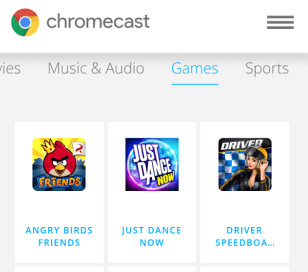 Chromecast Games