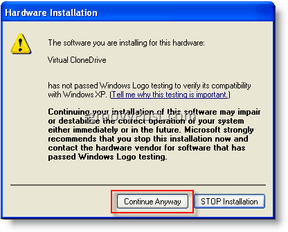 Mount ISO Image in Vista