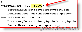 Configure Apahce to use Multiple Ports :: groovyPost.com