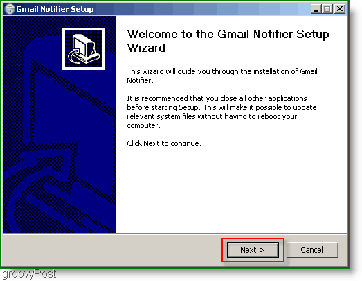 GMail Notifier Install