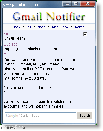 GMail Notifier 