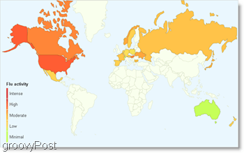 see google flu trends worldwide, now in 16 additional countries