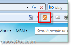how to subscribe to internet explorer rss updates from windows live