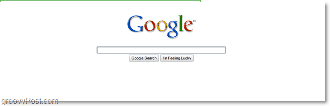 google homepage with the new fade look, here is what changed