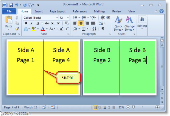 Micosoft Word 2010 Screenshot creating a booklet in microsoft word 2010 can be a little tricky but this diagram should help