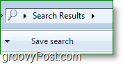 Windows 7 screenshot -Windows Search