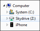 Asignar una unidad de red a Windows Live Skydrive mediante Office 2010 [How-To]