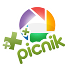 Picasa Web Albums + Picnik Logo