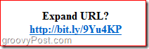 URL Expansion