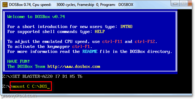 uruchamianie rozrywek DOS w systemie Windows Vista