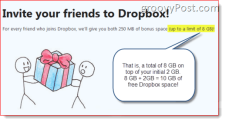 10+ GB of Free Dropbox Space