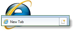 IE9 new tab window, show more sites