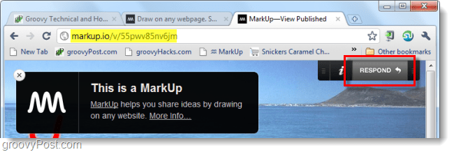 collaborate on screenshots using markup.io