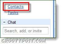 google apps contacts tab