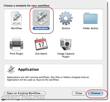 Combine PDFs using Automator using Mac OS X