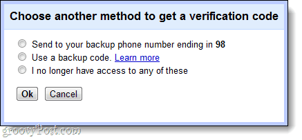alternate verification methods