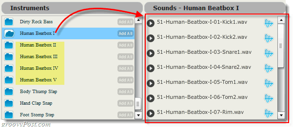new roc human sounds