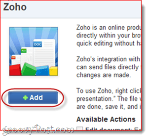 Zoho Office and Box.net
