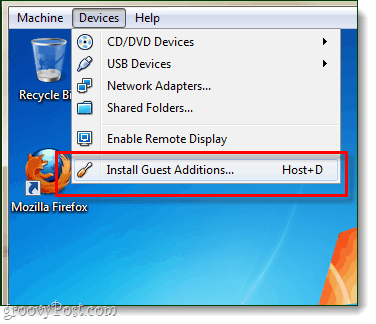 install virtualbox guest additions