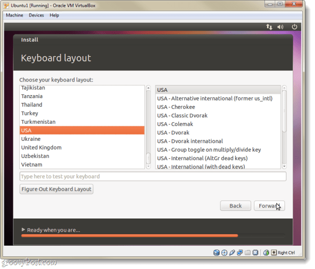 ubuntu keyboard layout