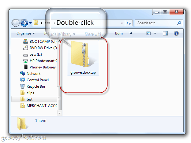 How can you open a .docx file?