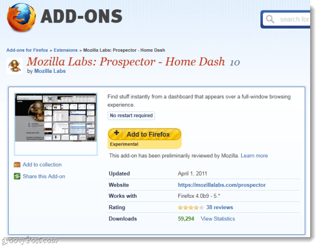 Download Firefox Home Dash