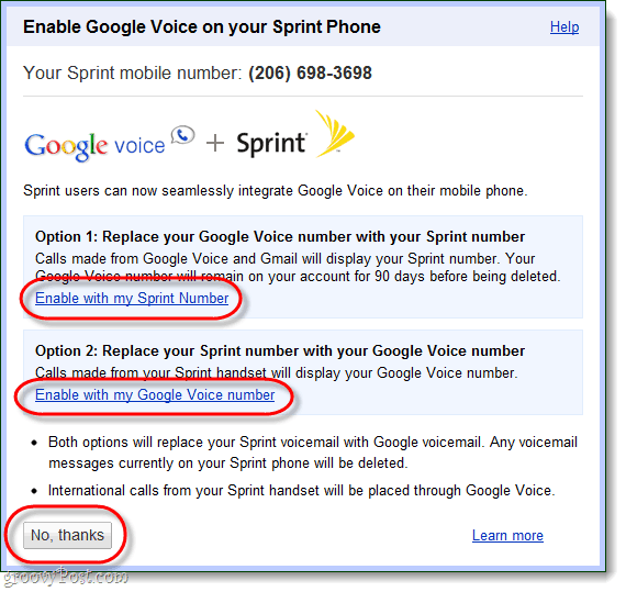 How To Fully Integrate Your Sprint Phone With Google Voice