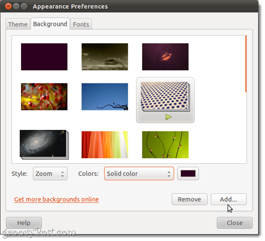 personalize desktop in ubuntu
