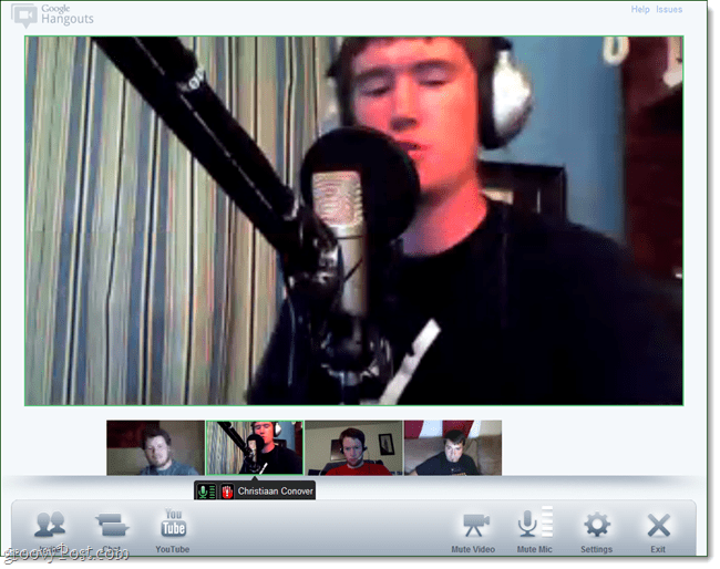 Google plus group video chat
