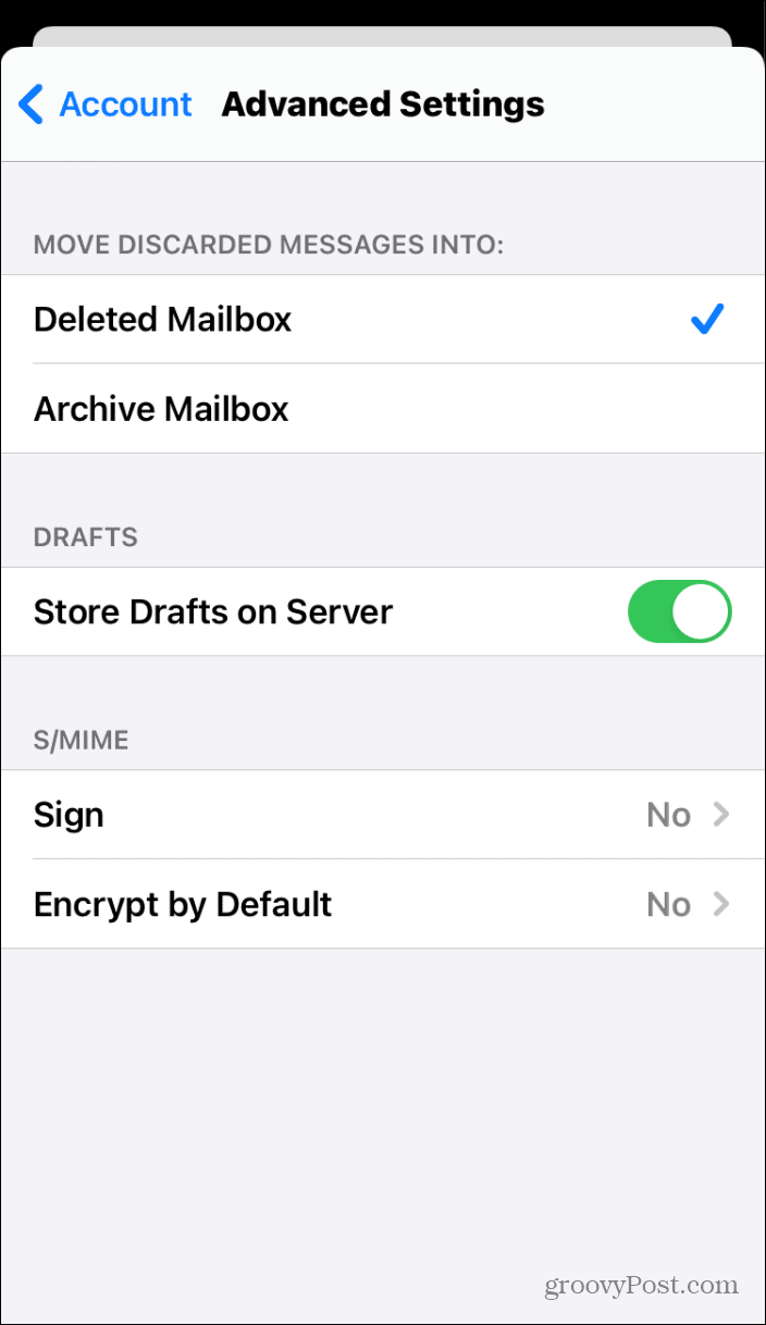 How to Set Up Your Email Accounts in the Mail App on iPhone or iPad - 14