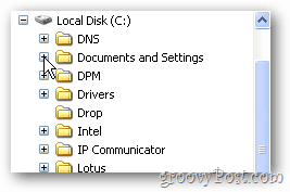expand documents and settings