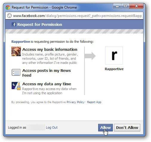 Facebook Authorization