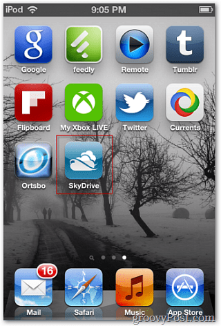 SkyDrive App