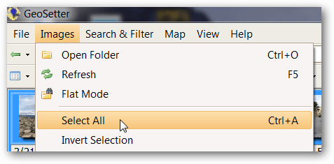 Geosetter Select All