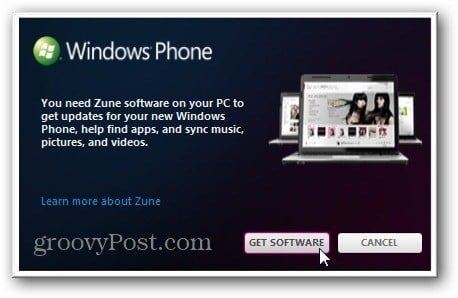 Get Zune Software