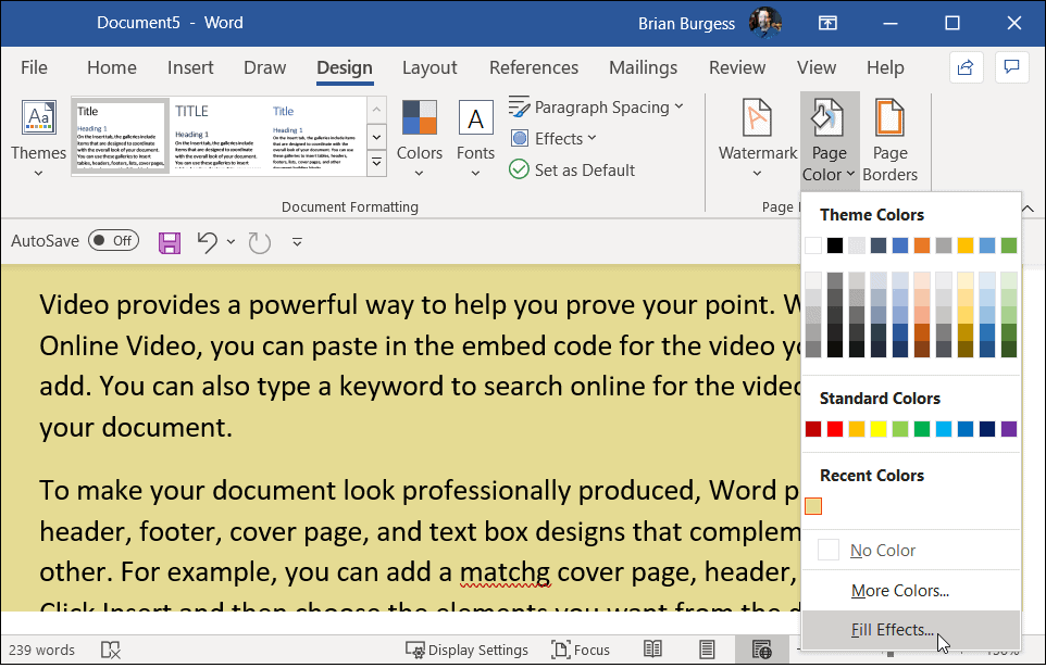 Can you search for a word in a word document