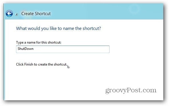name Shortcut