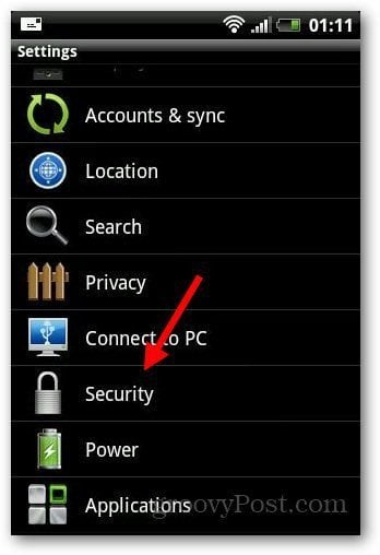 Security Lock Android 2