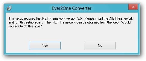 How To Enable .Net Framework 2.0 And 3.5 In Windows 10 And 8.1