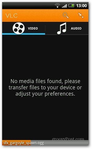 VLC Android Beta scanning