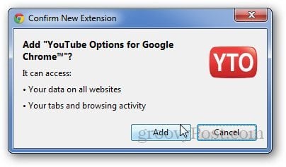 YouTube Options 1