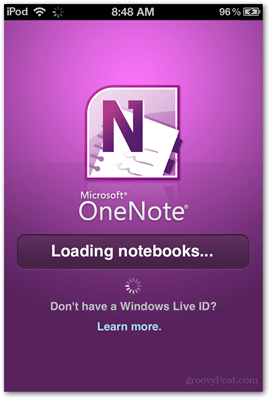 one note onenote microsoft splash screen loading ios microsoft ios apps app application download office cloud