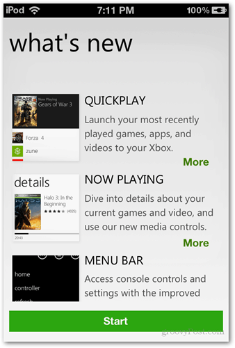 whats new what is new whatsnew microsoft xbox live app apps ios start