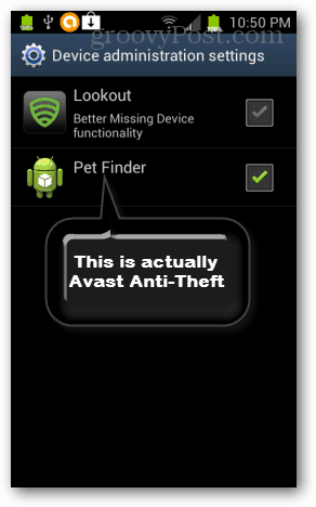 disguise anti theft app name