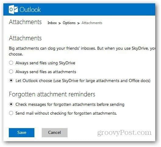 Outlook Attachments 1