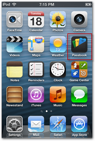 iPod iOS 6