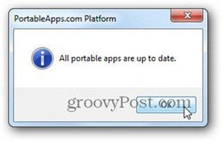 update portable apps confirmation