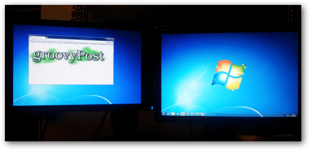Dual desktop switching