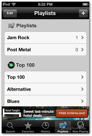 iTube iPod Playlist